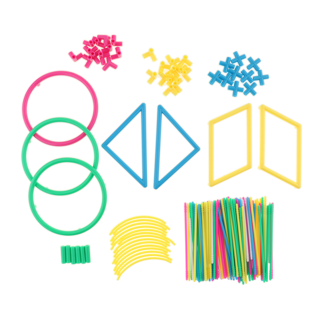 Math Manipulative Set - Material Didáctico Escolar, Cuerpos Geométricos, Formas