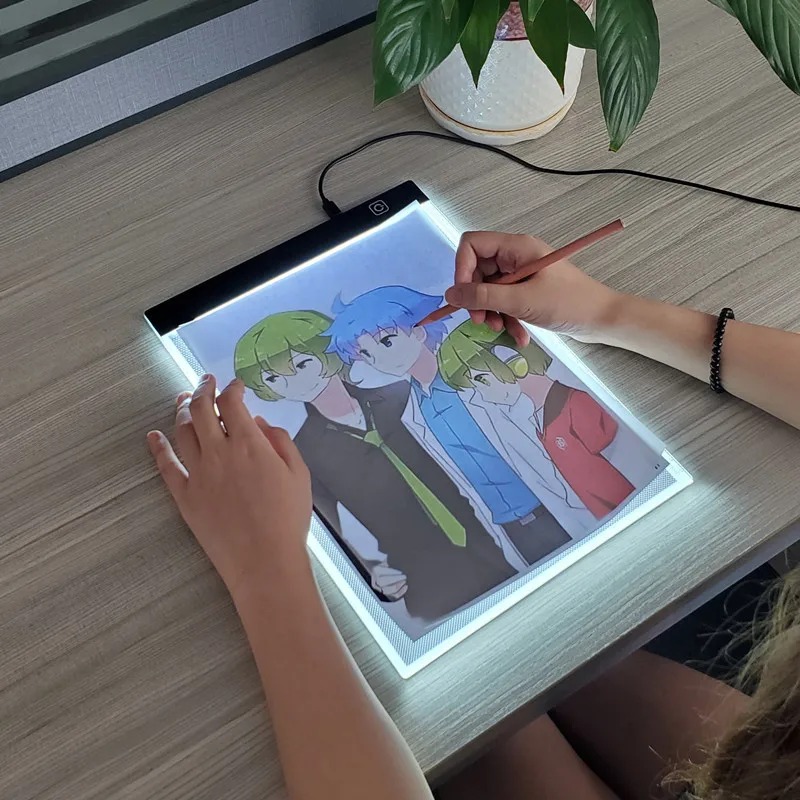 Kids Education Tablet - Bloc de dibujo Led con 3