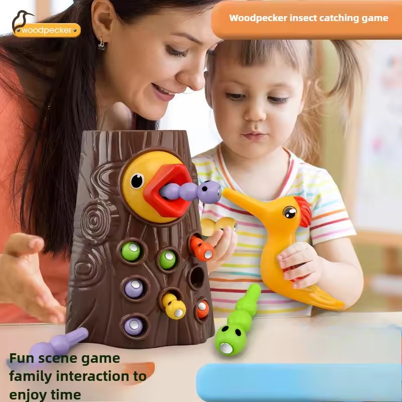 Human Body Puzzle - Rompecabezas de pájaro carpintero, juguetes para