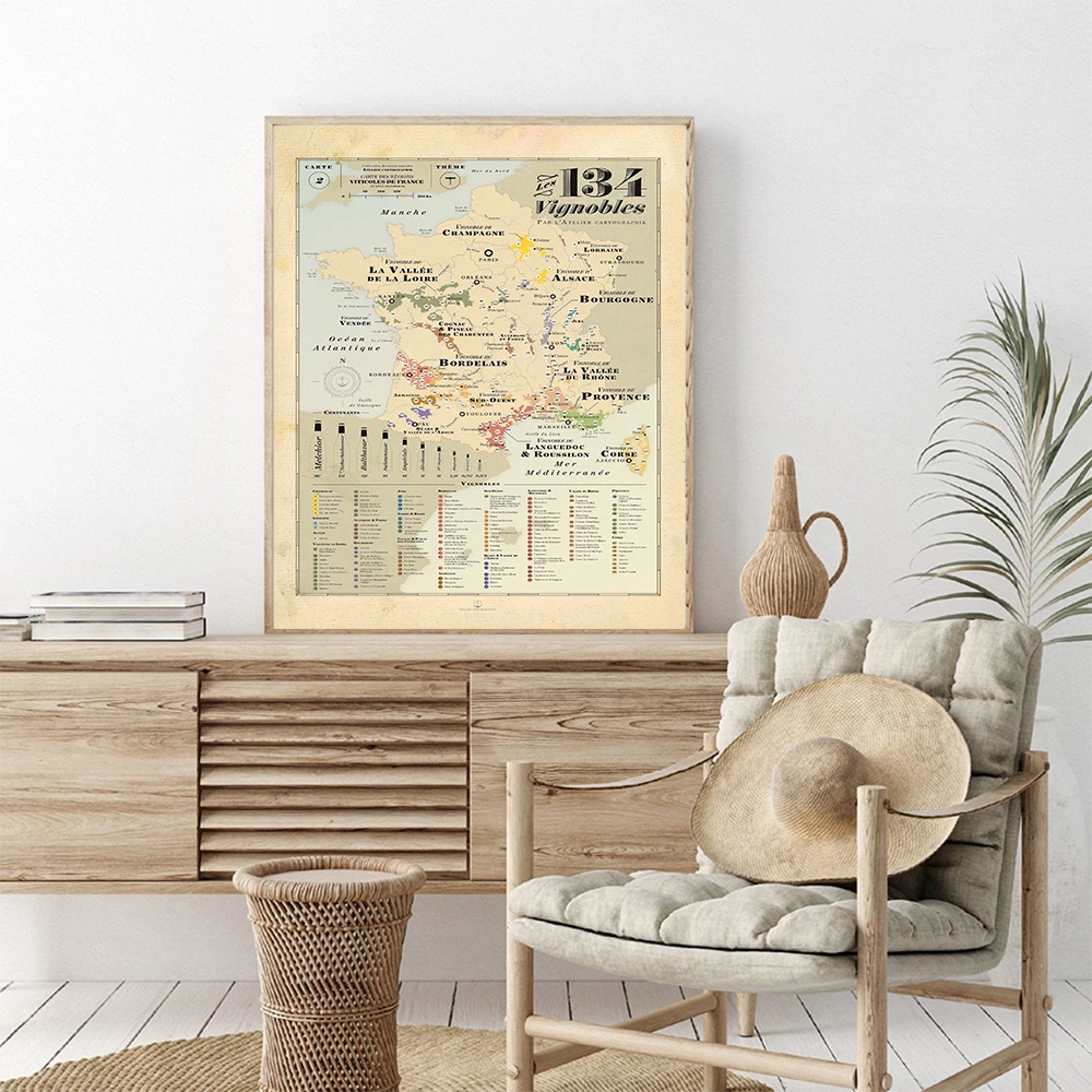 School Kids Education Quotes - Mapa Retro de Europa, ciudad, vides,