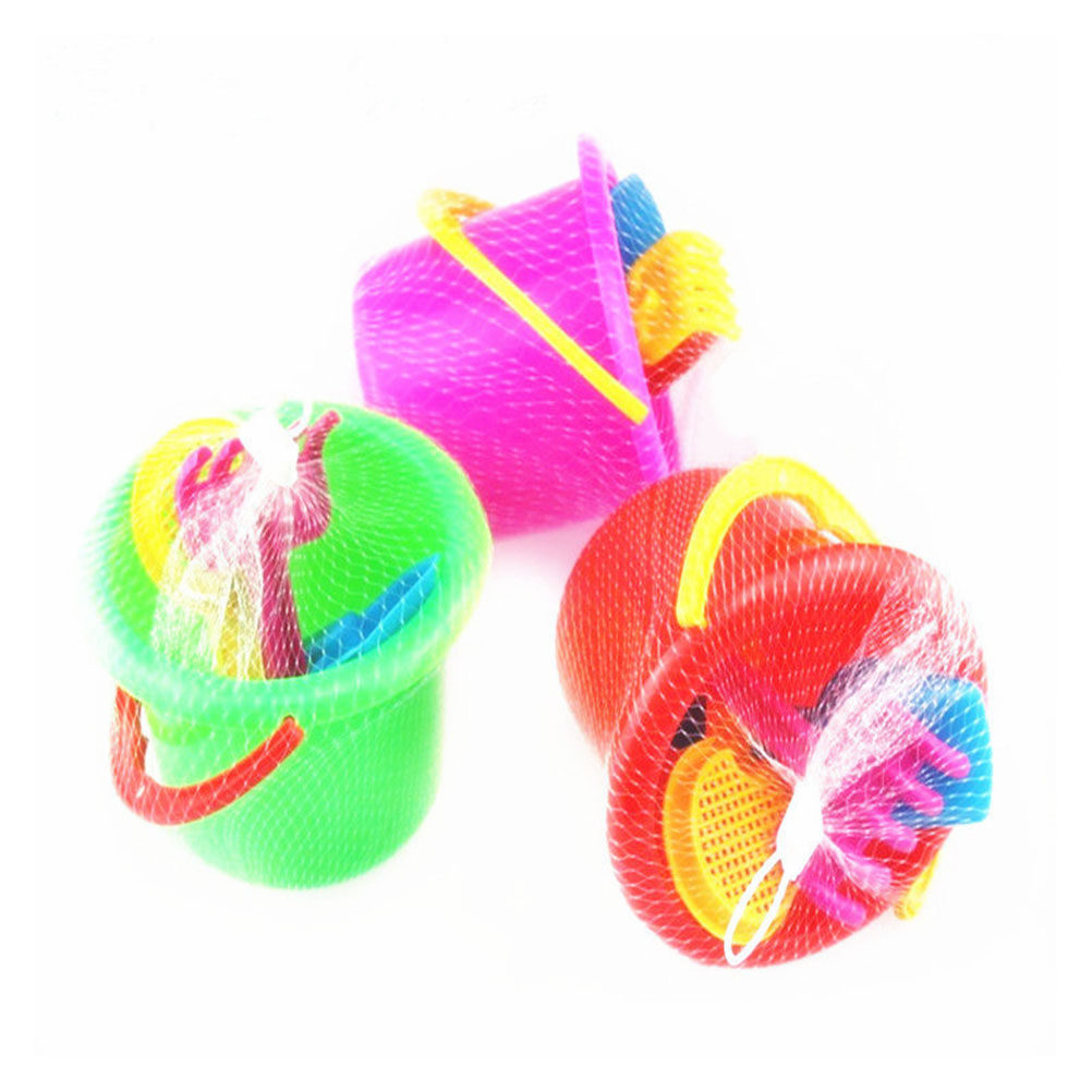 Kids Outdoor Education - Juego de 6 cubos de playa,