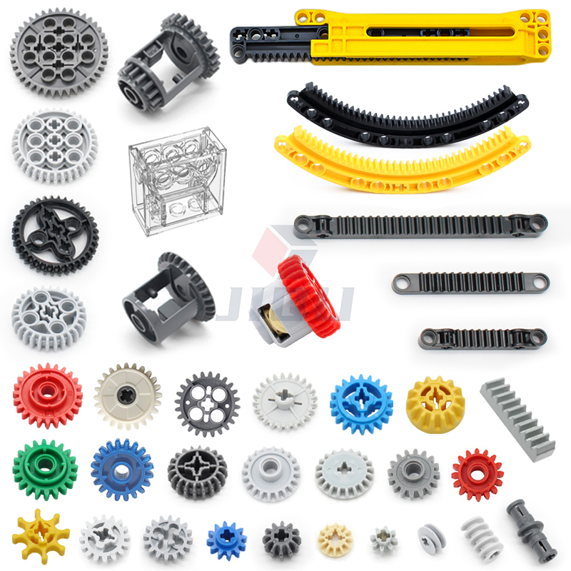 Lego Set Creator - Bloques MOC, serie de engranajes técnicos,
