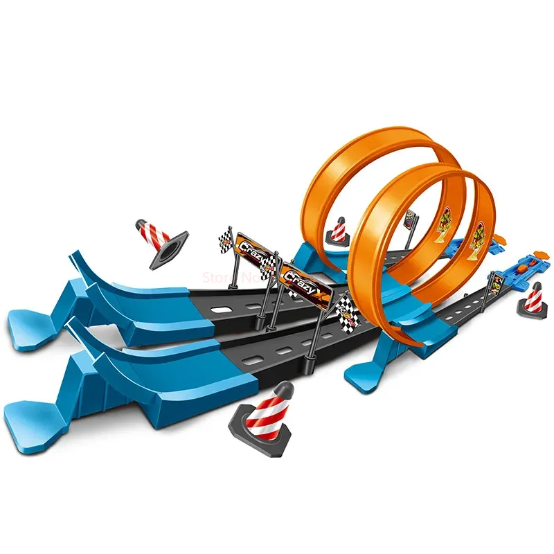 Hot Wheels Car Track Sets - Pista de Carreras de Acrobacias de