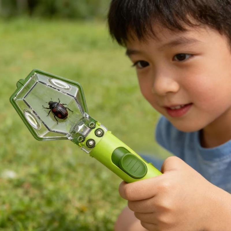 Kids Outdoor Education - Lupa para niños, caja visora para