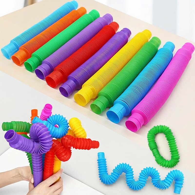 Kids Education Youtube - Tubos de colores extensibles, telescópicos, corrugados,