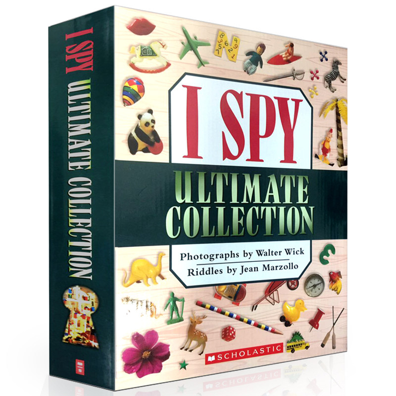 Kids Education Picture - Juego de 10 libros I Spy