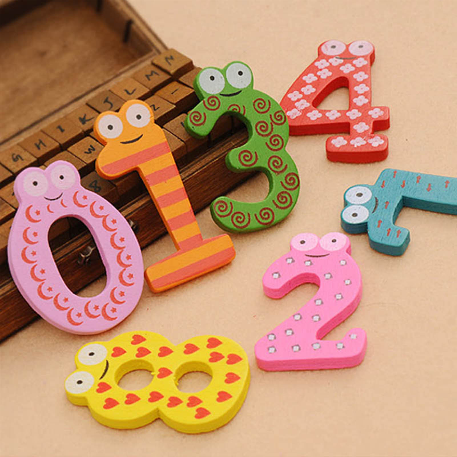Magnetic Letter Board - Letras magnéticas números alfabeto ABC 123
