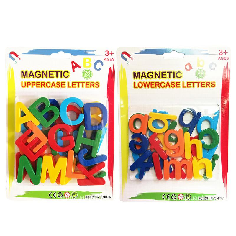 Magnetic Letter Board - Pegatinas magnéticas de plástico con letras