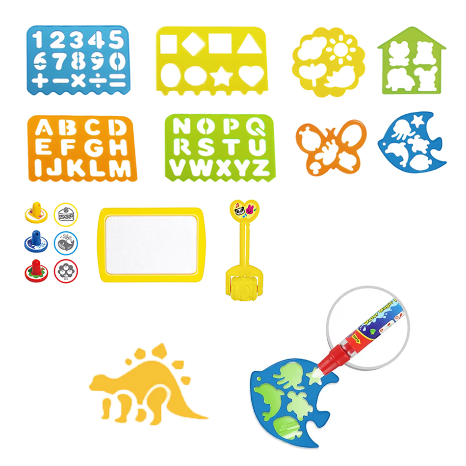 Kids Education Template - Estera mágica de dibujo al agua,