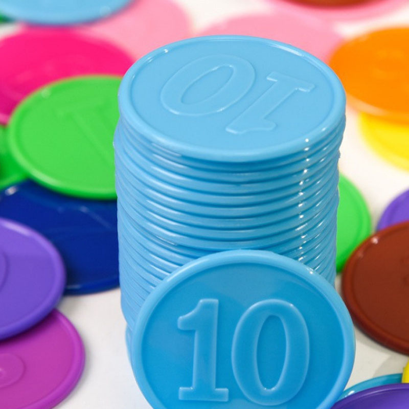 40 Fichas de Póker con Números - Math Manipulative Set reseña y precio