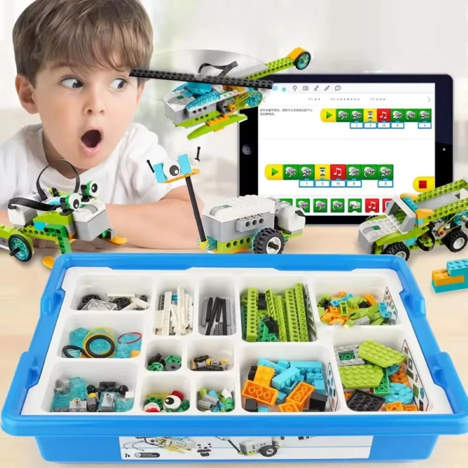 Kit de bloques de construcción - Kids Education Program reseña y precio