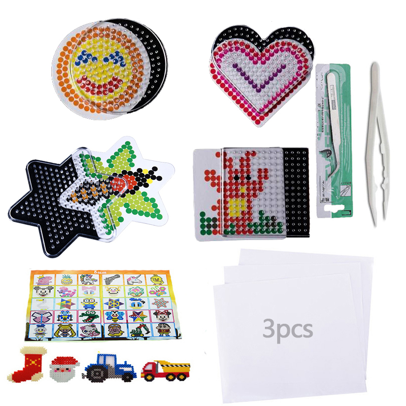 5000 Uds. Cuentas Hama grandes - Kids Education Template reseña y precio