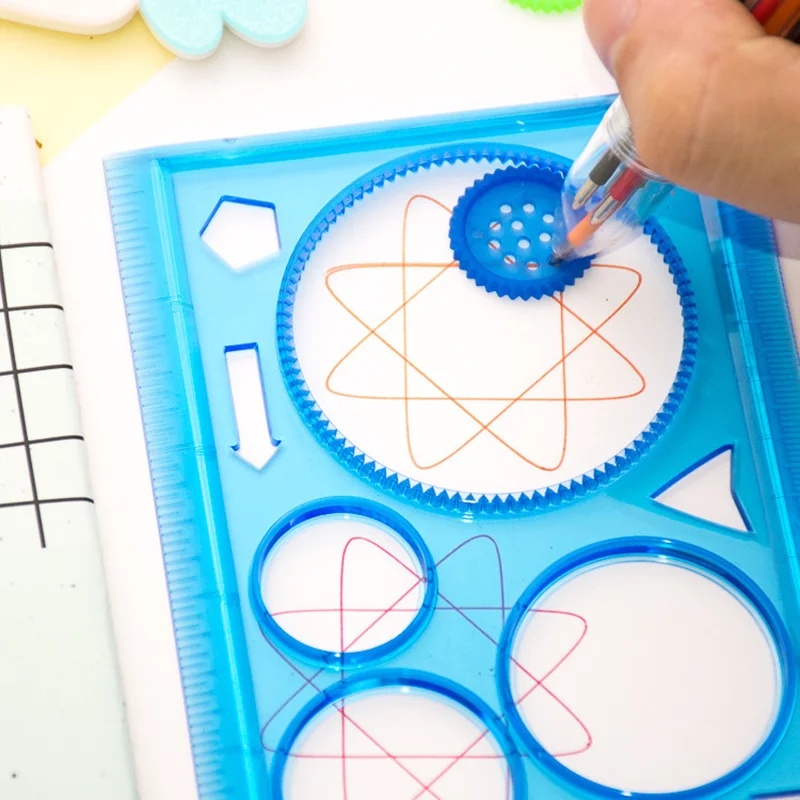 Plantillas de dibujo geométric - Kids Education Template reseña y precio