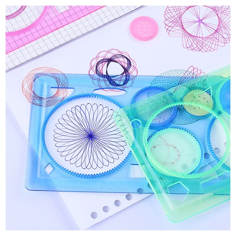 Plantillas de dibujo geométric - Kids Education Template reseña y precio