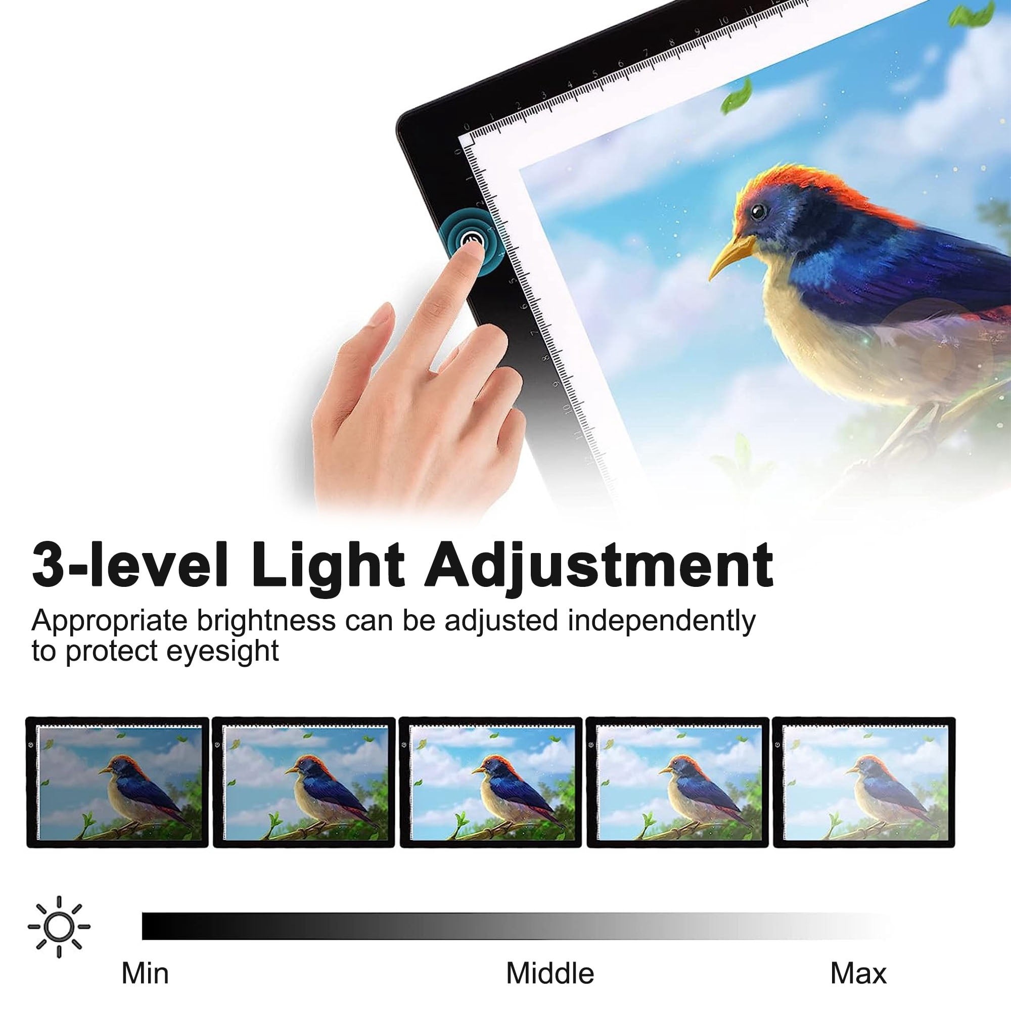 Bloc de dibujo Led con 3 nivel - Kids Education Tablet reseña y precio