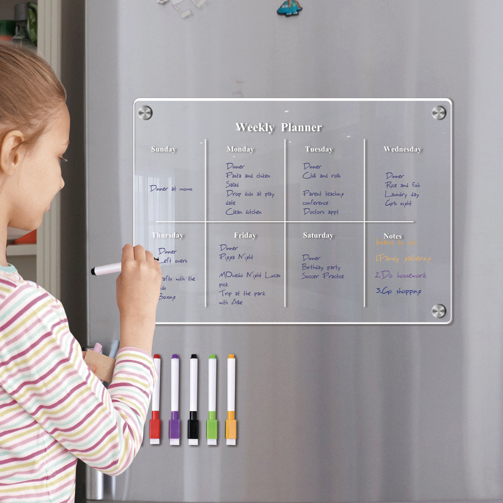 Pizarra de calendario con imán - Magnetic Letter Board reseña y precio