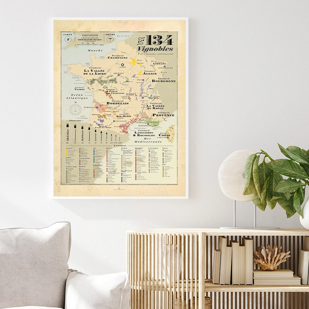 Mapa Retro de Europa, ciudad,  - School Kids Education Quotes reseña y precio