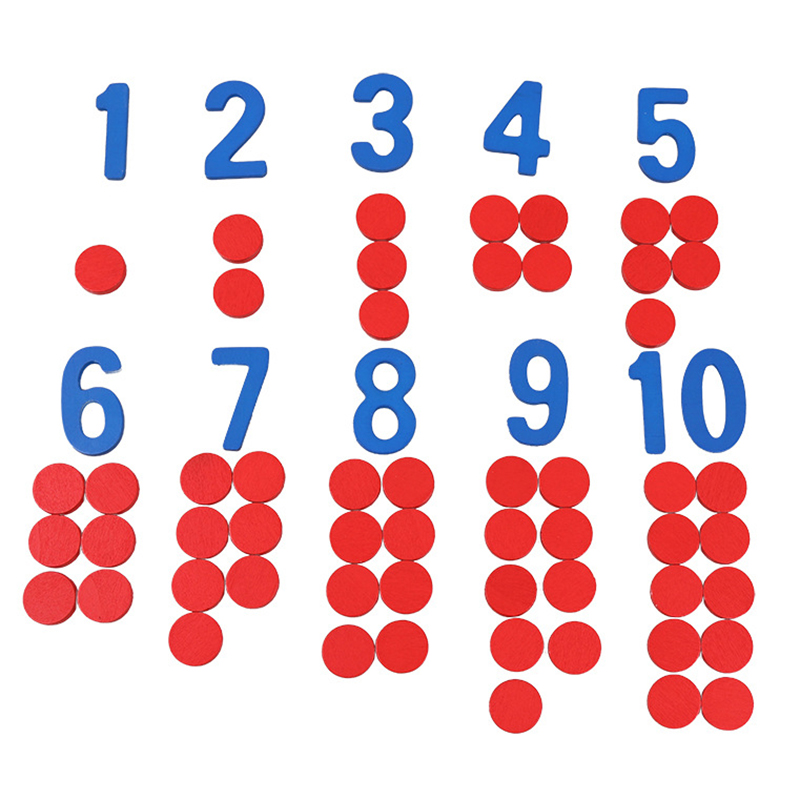 Tarjetas cognitivas Montessori - Math Manipulative Set reseña y precio