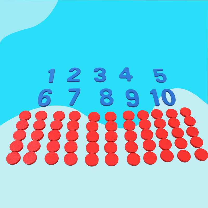 Tarjetas cognitivas Montessori - Math Manipulative Set reseña y precio