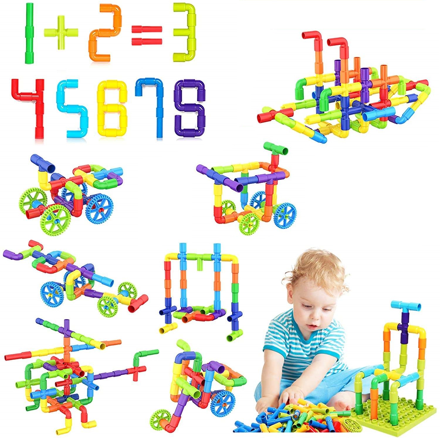 Bloques de construcción de agu - Kids Education Youtube reseña y precio
