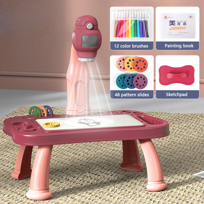 Proyector inteligente para niñ - Kids Education Tablet reseña y precio