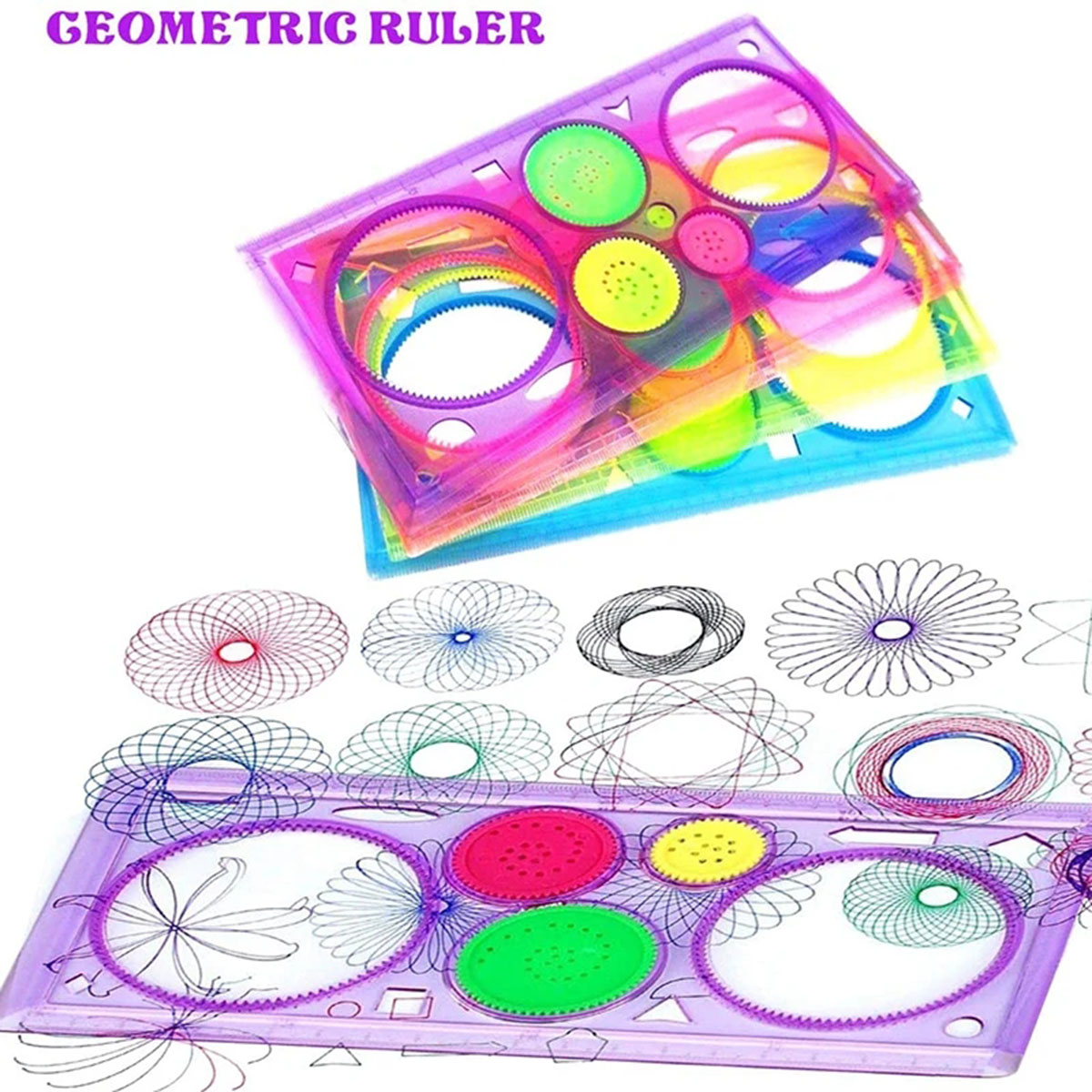 Juego de plantillas de dibujo  - Kids Education Template reseña y precio