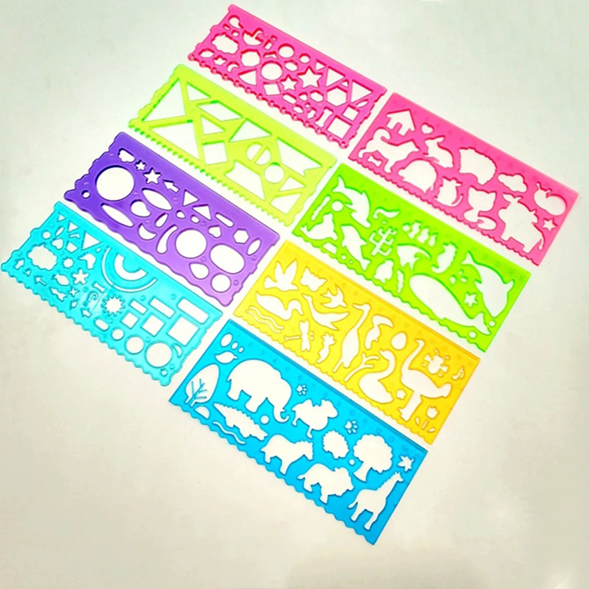 Juego de plantillas de dibujo  - Kids Education Template reseña y precio