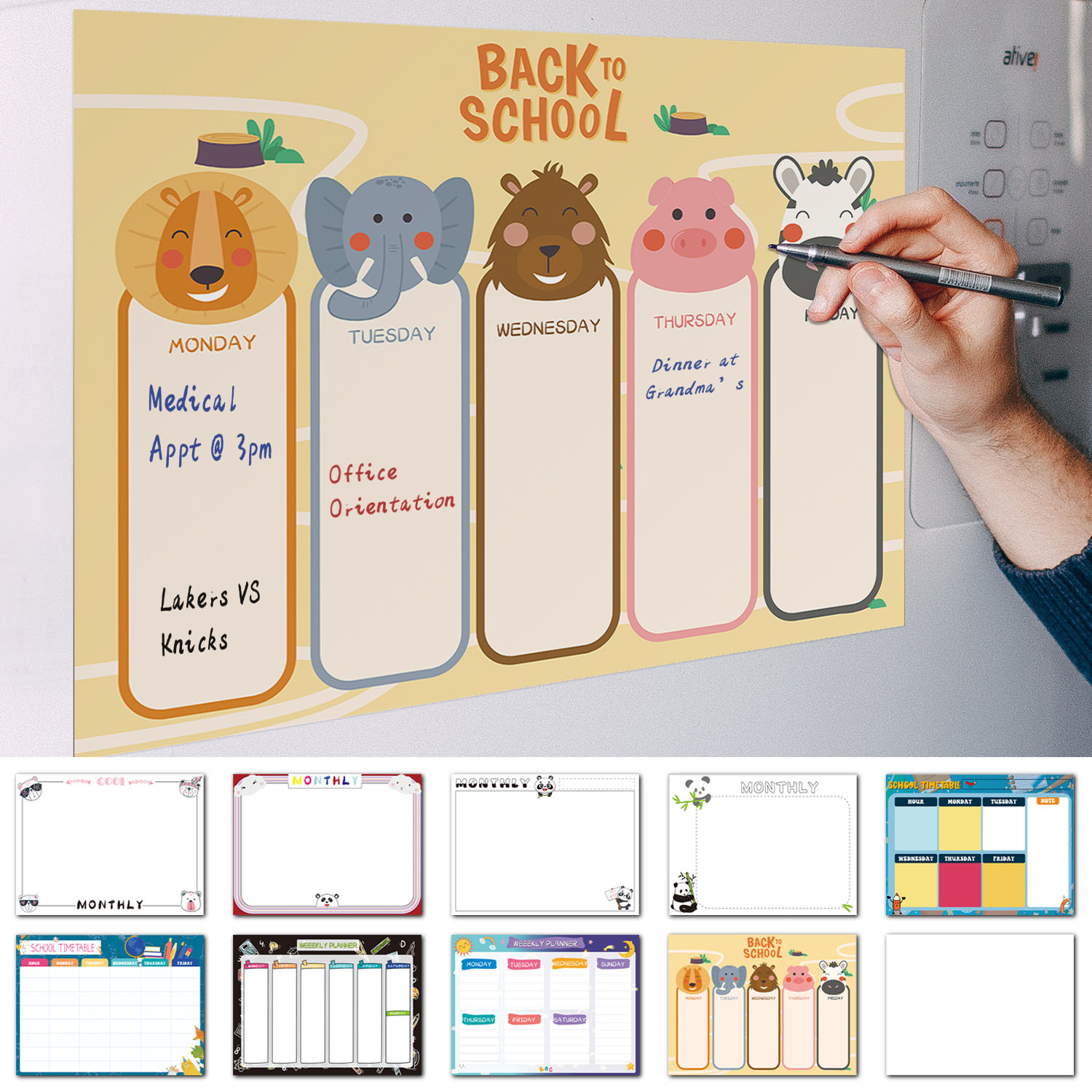 Pizarra magnética reutilizable - Magnetic Letter Board reseña y precio