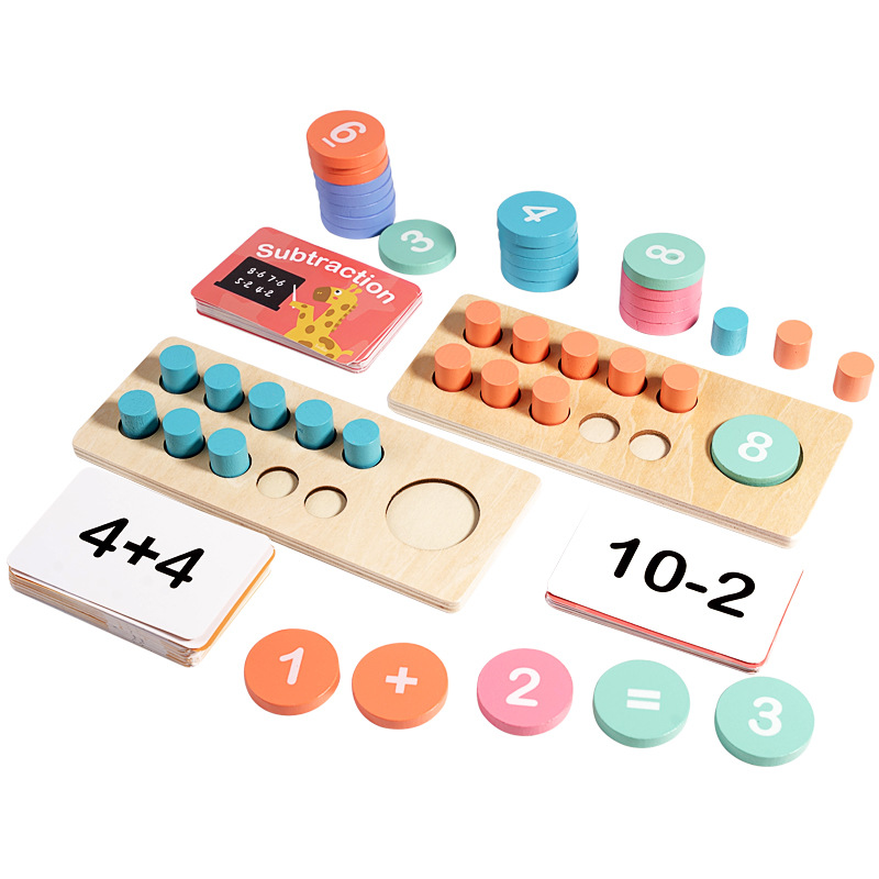 Tablero de números de madera p - Math Manipulative Set reseña y precio