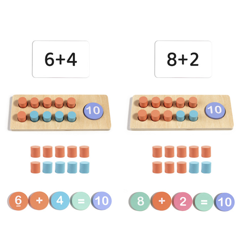Tablero de números de madera p - Math Manipulative Set reseña y precio
