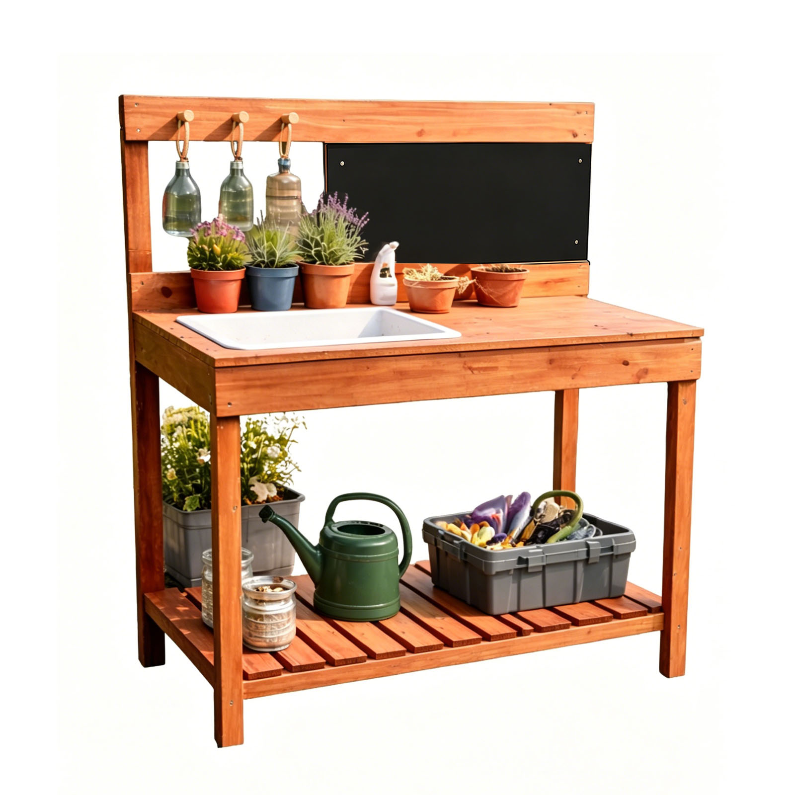 Mesas de Jardinería de Madera  - Kids Outdoor Education reseña y precio
