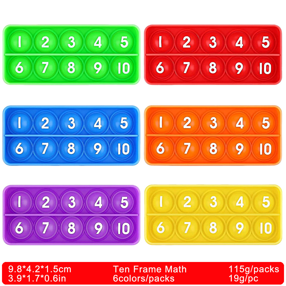 Diez marcos juegos de matemáti - Math Manipulative Set reseña y precio