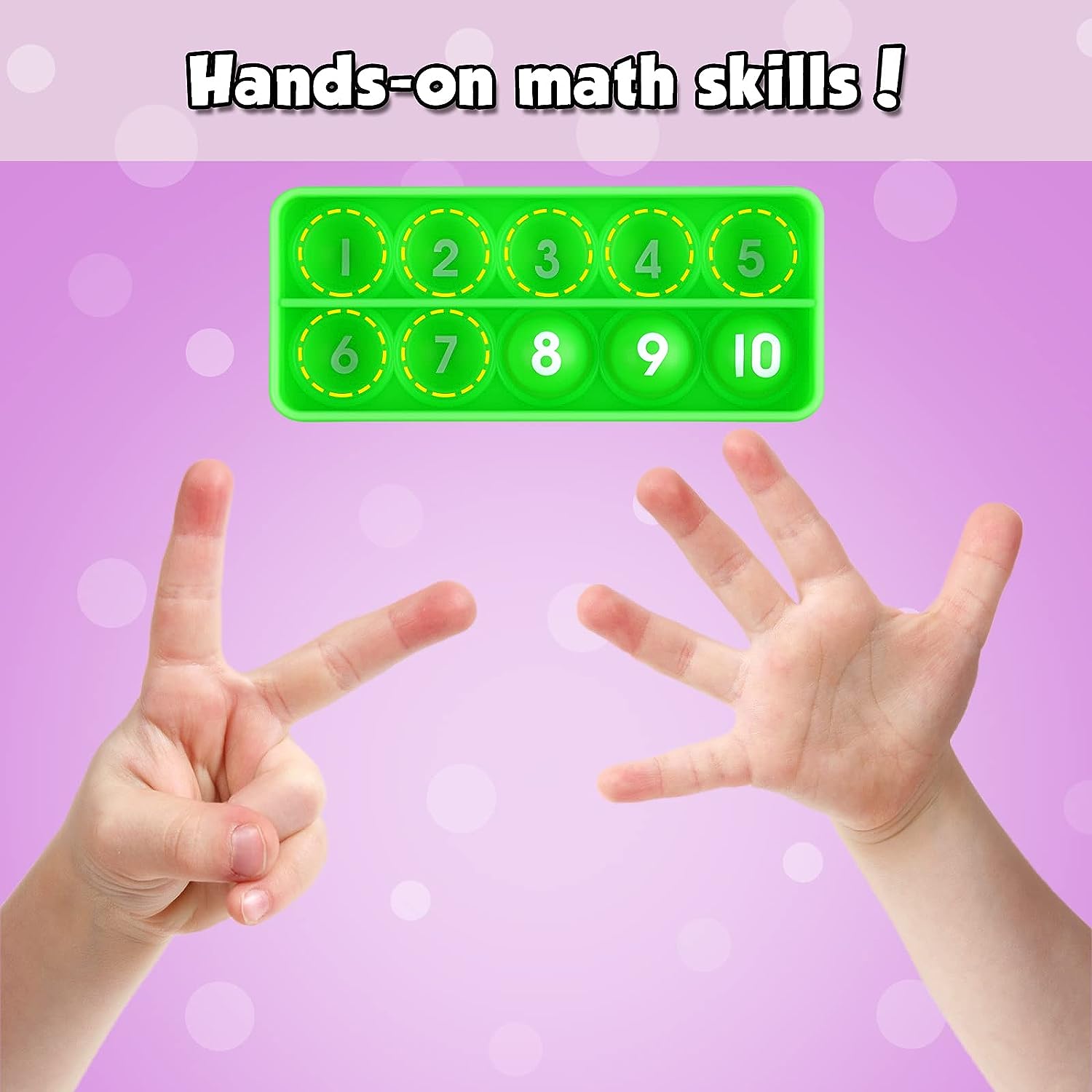 Diez marcos juegos de matemáti - Math Manipulative Set reseña y precio