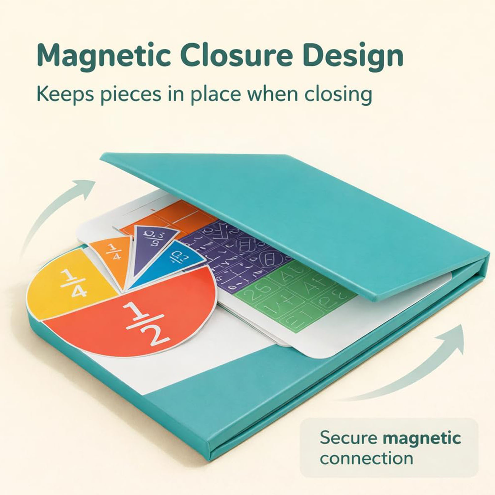 Libro de Fracciones Magnético  - Math Manipulative Set reseña y precio