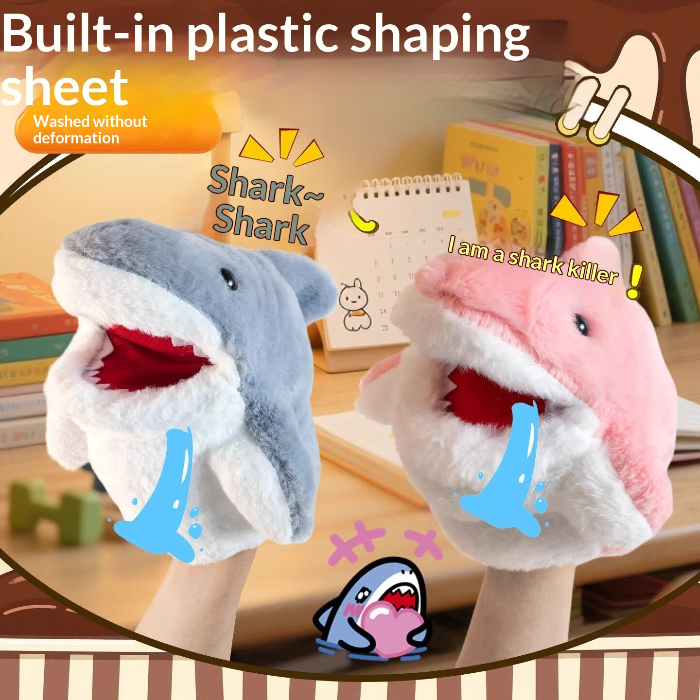 Marioneta de Mano de Tiburón d - Online Educational Games For Kids reseña y precio
