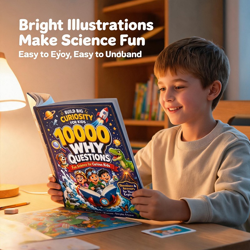 10000 Por Qué: Enciclopedia de - Kids Education Picture reseña y precio