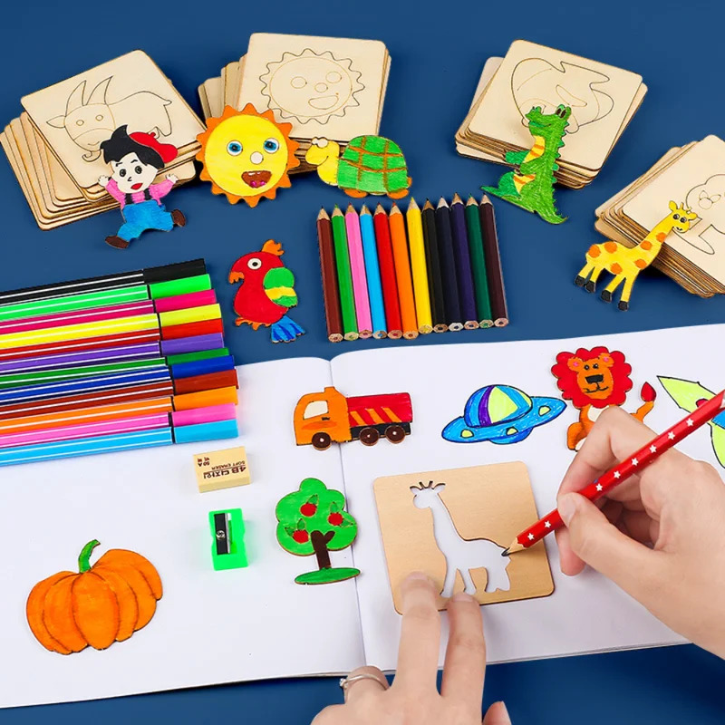 Juguetes de dibujo para niños, - Kids Education Template reseña y precio