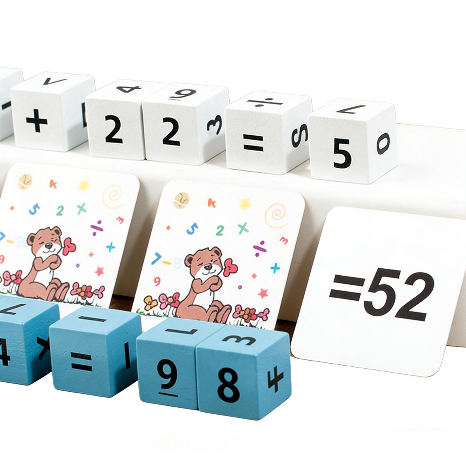 Bloques de números de madera r - Math Manipulative Set reseña y precio