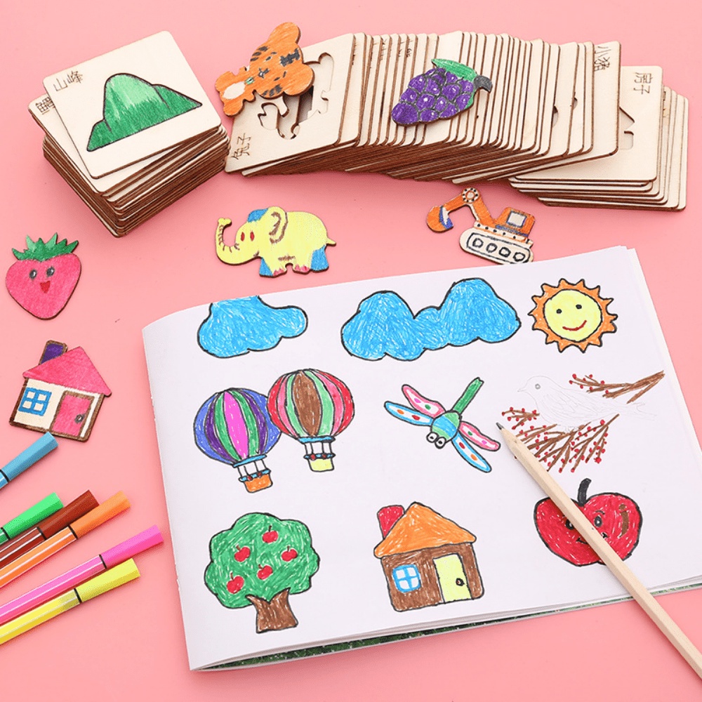 20 piezas juguetes de dibujo p - Kids Education Template reseña y precio