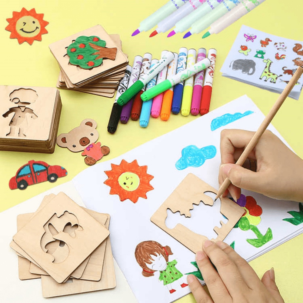 20 piezas juguetes de dibujo p - Kids Education Template reseña y precio