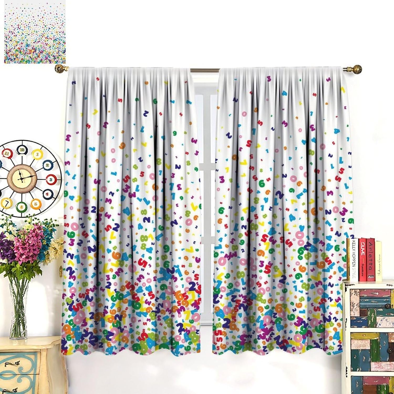 Cortinas Decorativas para Habi - Kids Education Youtube reseña y precio