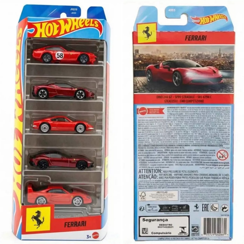 2026 5PCS Hot Wheels Ferrari S - Hot Wheels Car Track Sets reseña y precio