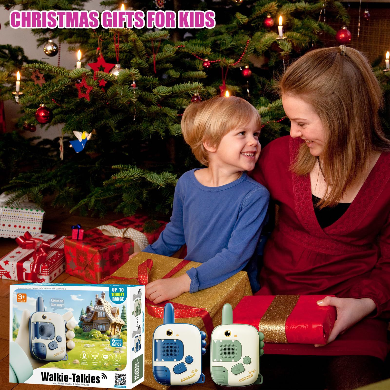 Walkie Talkie de dinosaurio pa - Kids Education Mobile reseña y precio