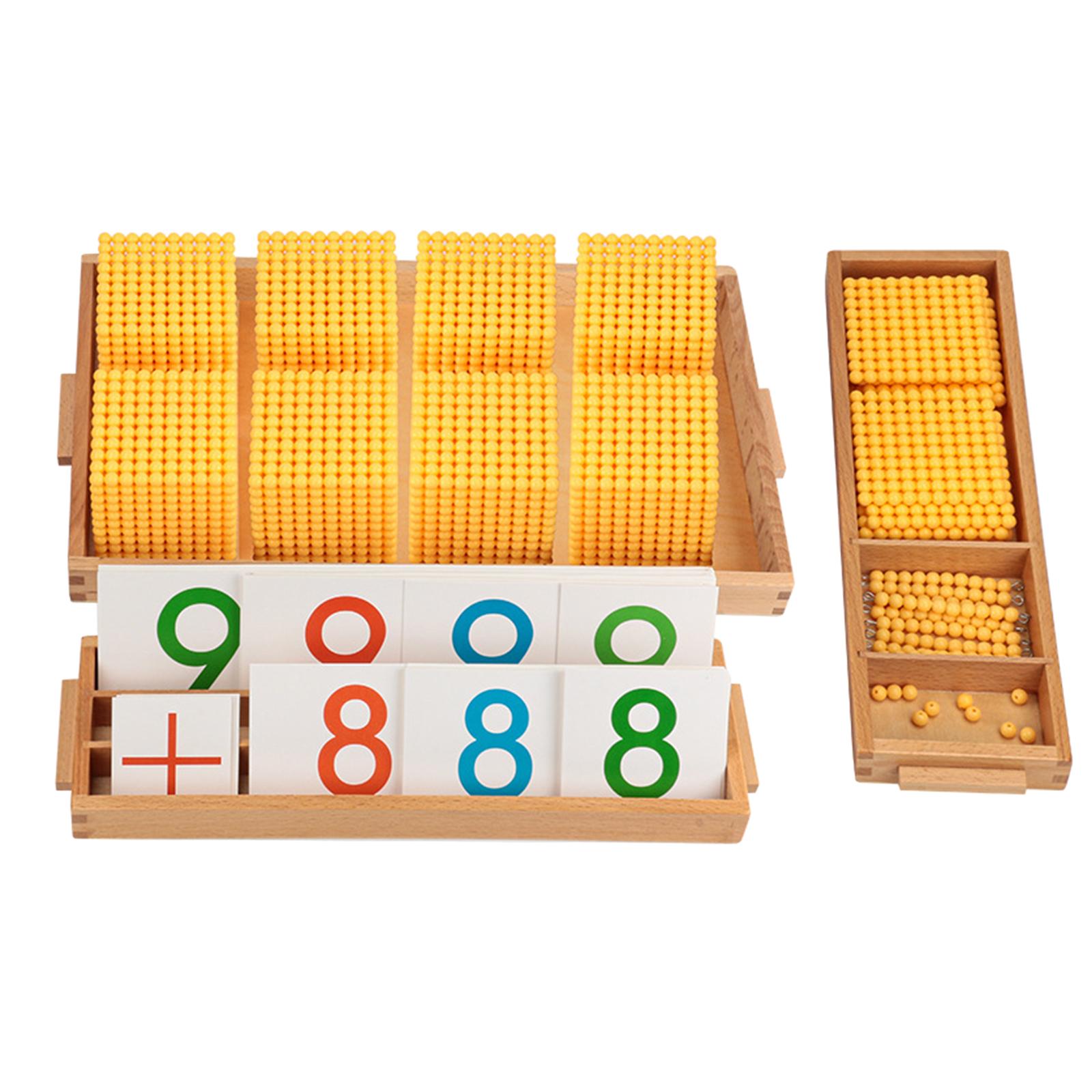 Juego de materiales Montessori - Math Manipulative Set reseña y precio