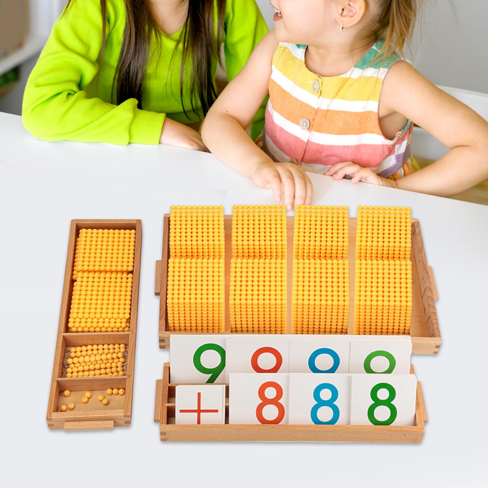 Juego de materiales Montessori - Math Manipulative Set reseña y precio