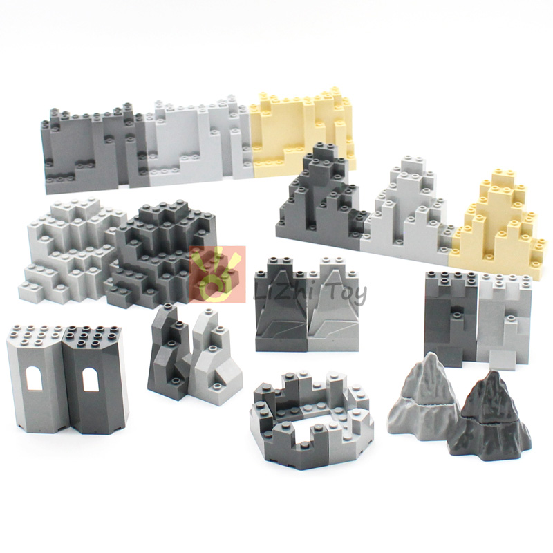 Bloques MOC Castillo montaña r - Lego Set Creator reseña y precio