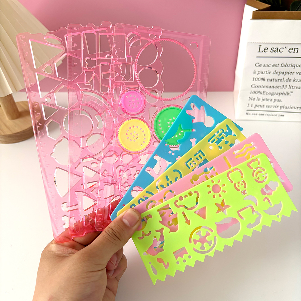 Juego de plantillas de dibujo  - Kids Education Template reseña y precio